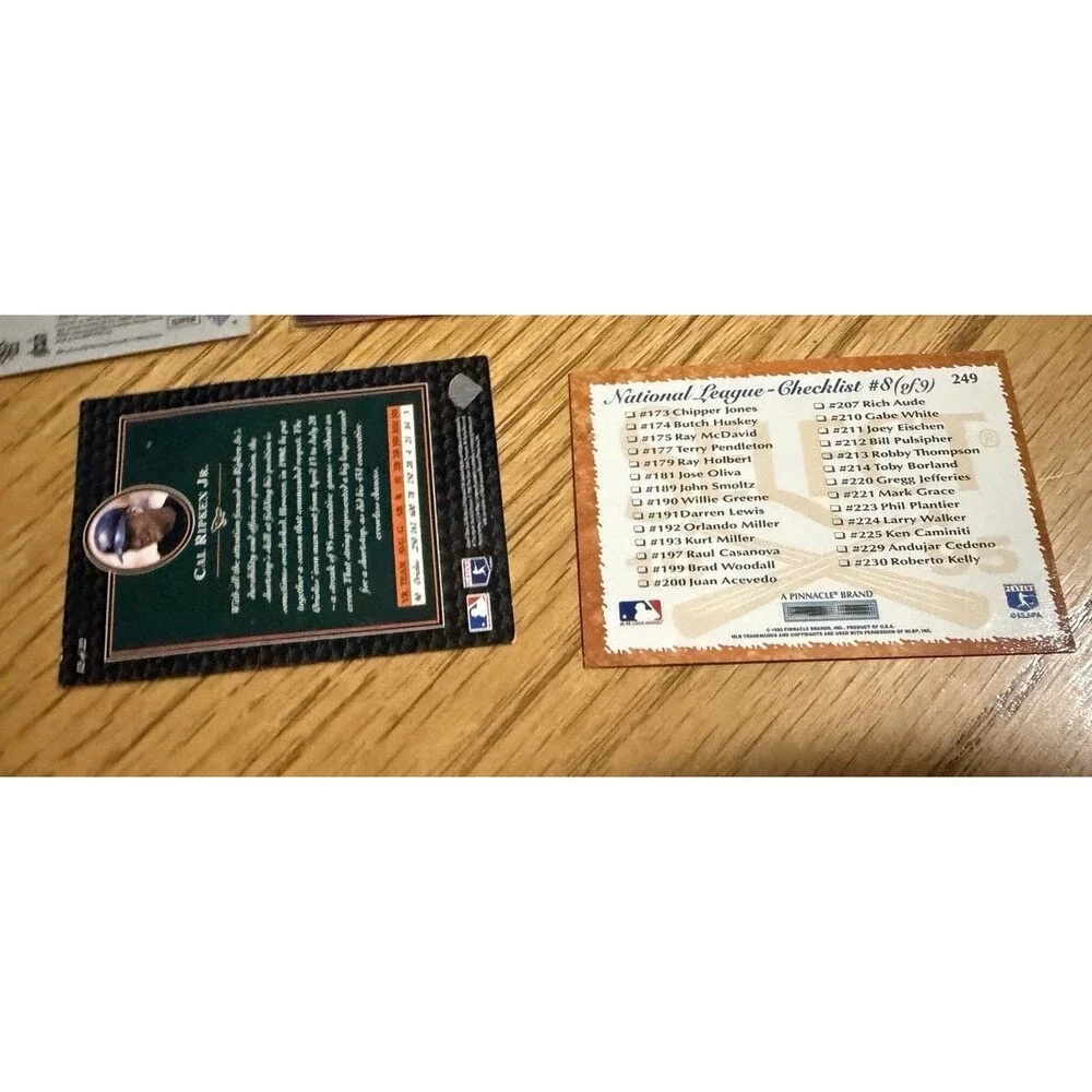 Evan Longoria Cal Ripken Jr Robinson Cano Vintage 11 Card Baseball Lot Ser /299